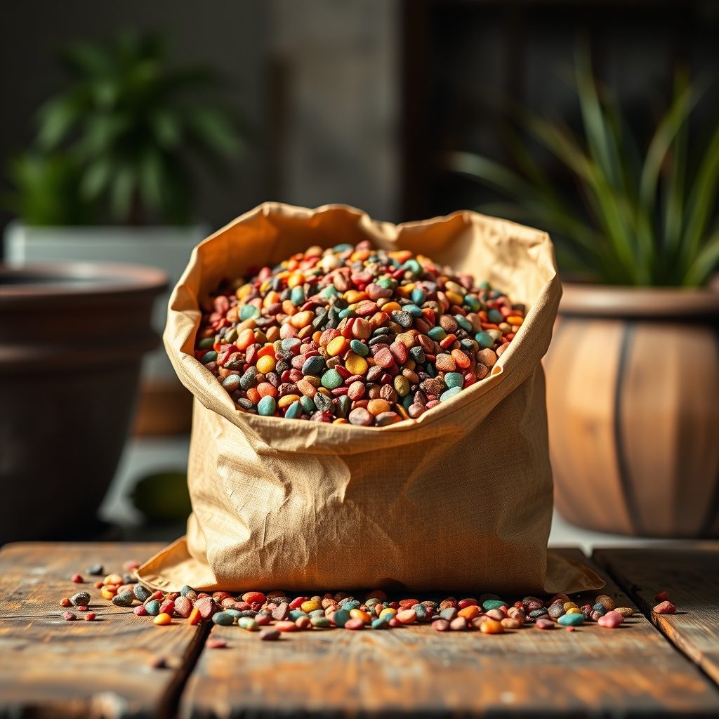 Colored gravel packs
