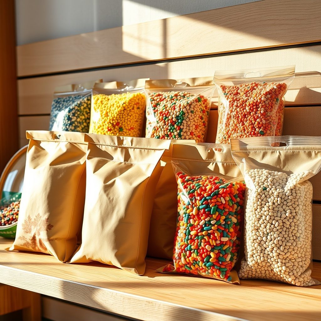 Kraft Colored Gravel Packs