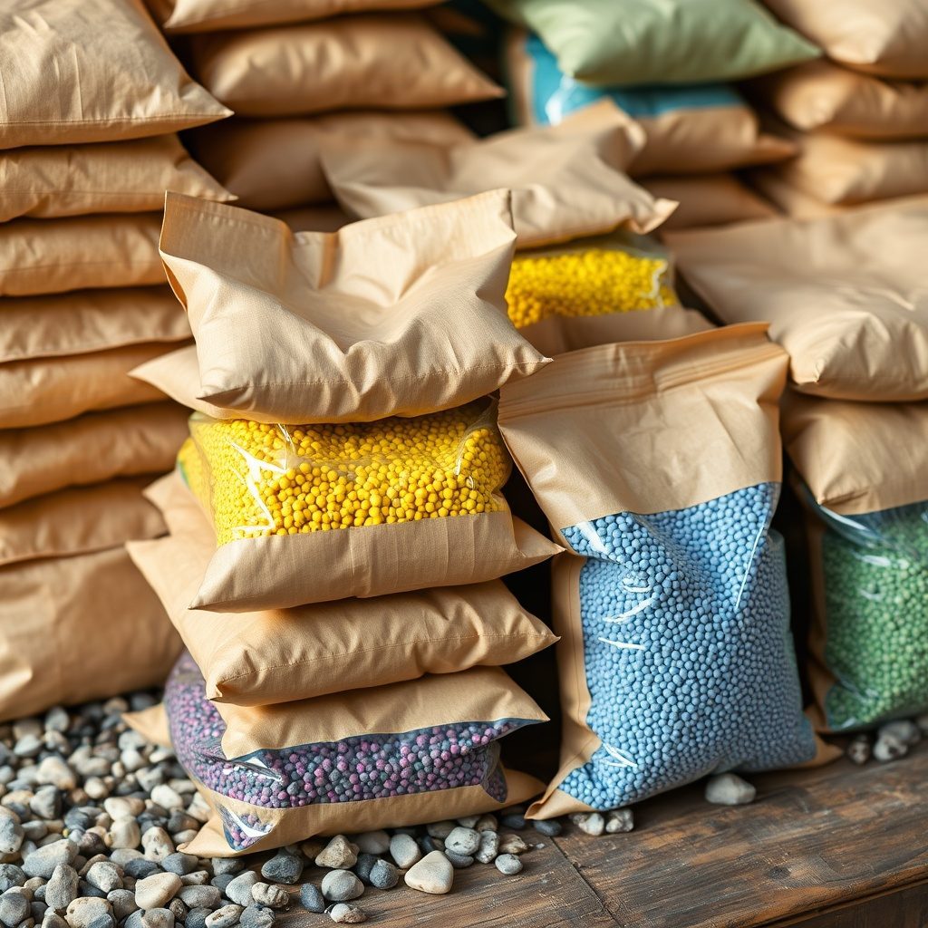 Decorative gravel packs