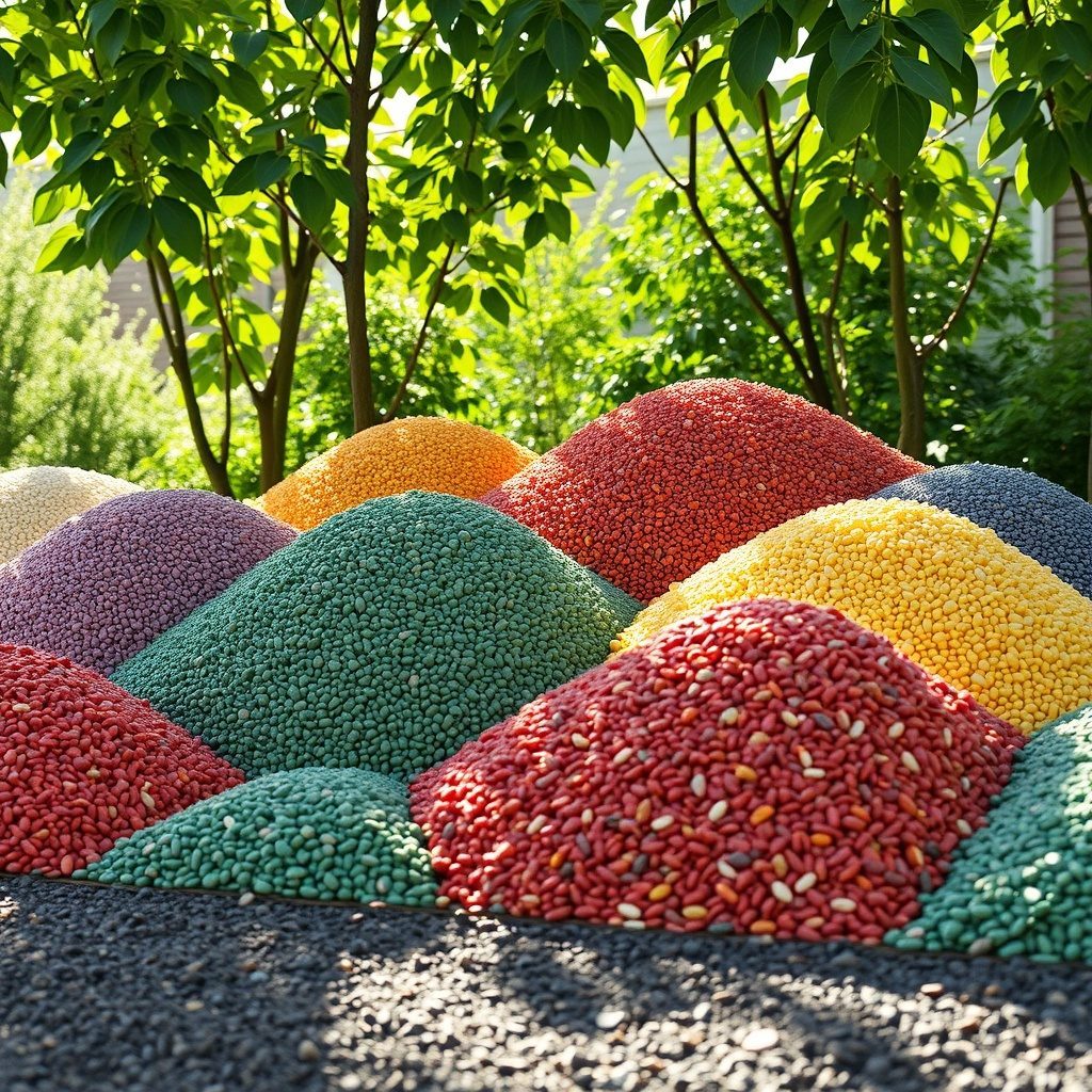 Kraft bagged gravel